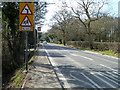 Windrush westbound bus stop on The Ridgeway