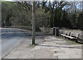 Two roadside benches, Llwydarth Road, Maesteg