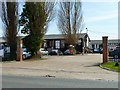 Entrance to Stapleford Aerodrome