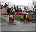 Royal Mail vans, Gordon Road, Porthcawl