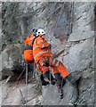 Cliff work at Brixham