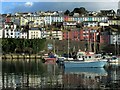 Brixham: a view across the harbour