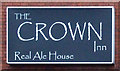 Sign on the Crown Inn, Nuneaton