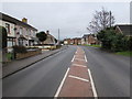 Porthcawl Road towards the centre of North Cornelly