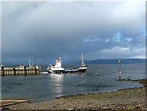 NS2059 : MV Eilean Eige - Eigg at Largs Pier by Raibeart MacAoidh