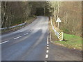 A928 road just south of Glamis