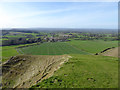ST8344 : View west from Cley Hill by Robin Webster