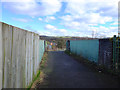 Bridge over railway, Water Drive, Boar