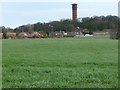 Water pumping station chimney, Cleadon Hill