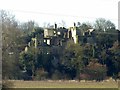 SP2966 : Ruins of Guy's Cliffe House, from Old Milverton by Alan Murray-Rust
