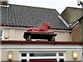 TM5076 : Red Lion public house identifier by Adrian S Pye