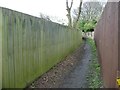 Public footpath to Boldon Lane, Cleadon