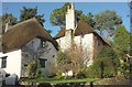 Thatched cottages, Shiphay