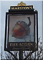 Sign for the Acorn Pub, Nuneaton