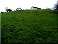 Houses behind a hill, Mullaghmore