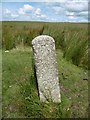 SN6510 : Old Milestone, Maesquarre Road, Betws, south east of Ammanford by Milestone Society