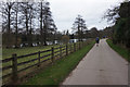 Track leading to Rockley Lane