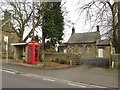 NZ2289 : Longhirst village hall and telephone box by Graham Robson
