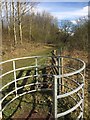 Kissing gate Idle Valley nature reserve