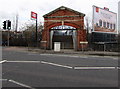 Southern entrance to Fratton railway station, Portsmouth