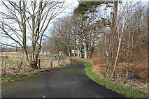 NS2601 : Road into Scottish Water Treatment Works by Billy McCrorie
