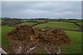 SS8114 : North Devon : Grassy Field by Lewis Clarke