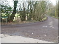 Grave Lane Staplehurst at its junction with Clapper Lane