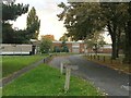 SP2966 : The former Ridgeway School, closed and boarded-up, Montague Road, Warwick by Robin Stott