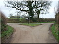 Minor road junction, Newhall Green