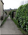 ST7848 : Public footpath towards the River Frome, Frome by Jaggery