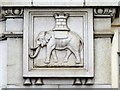 Stone sign on the (former) Elephant & Castle