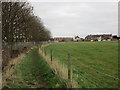 Footpath from the river bank