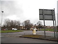 Roundabout on Vauxhall Way, Luton