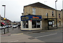 ST7364 : Herbie's Fish & Chips shop, Oldfield Park, Bath by Jaggery