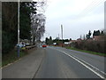 Bend in Nuneaton Road (B4112)