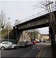 West side of Wallbridge railway bridge, Frome