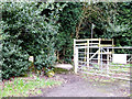 Start of footpath between Brocstedes Road and Ashton Road, Downall Green