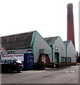 Tall chimney in Wallbridge Industrial Estate, Frome