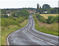 Brocklesby Road towards Keelby