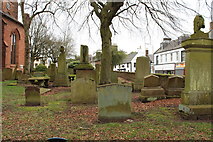 NS4927 : Mauchline Parish Church Graveyard by Billy McCrorie