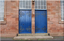 NS5225 : Doors to Catrine Parish Church by Billy McCrorie