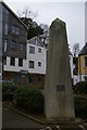 SX1252 : Commemorative obelisk, Caffamill Pill, Fowey by Christopher Hilton