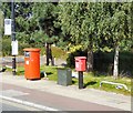 Postboxes on Trafford Wharf Road