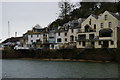 Fowey: seafront houses, seen from the Bodinnick ferry