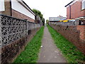 Path to Burnfort Road, Newport