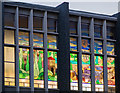 Finchley Synagogue - window detail - March 2017