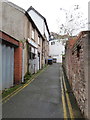 Lane linking Seaview Road and Ivy Street, Colwyn Bay