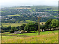 View across Airedale near Keighley