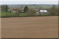 Field by London Road with Low Farm beyond