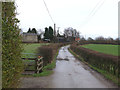 Track between Cranberry Ley Farm and High Brooks